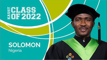 KAUST Class of 2022: Solomon