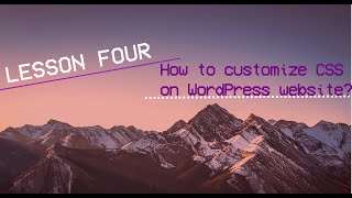 How to customize CSS on WordPress website ? (hestia)