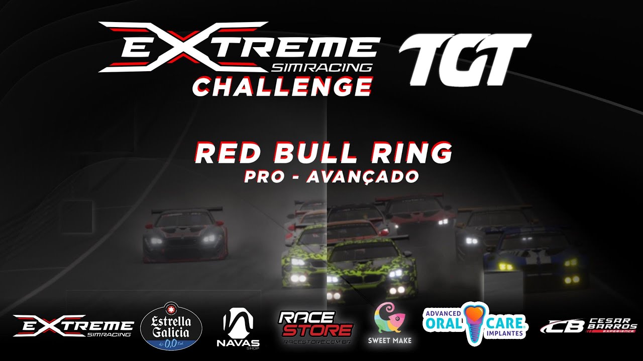 EXTREME SIMRACING CHALLENGE - RED BULL RING - TGT - PRO/AVANÇADO ...