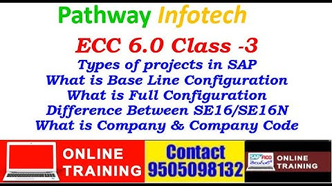 SAP FICO Class-03||Base Line Configuration|| Full Configuration|| Difference Between SE16/SE16N