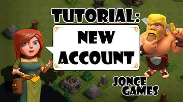 Clash of Clans Tutorial: Create a new account on Android