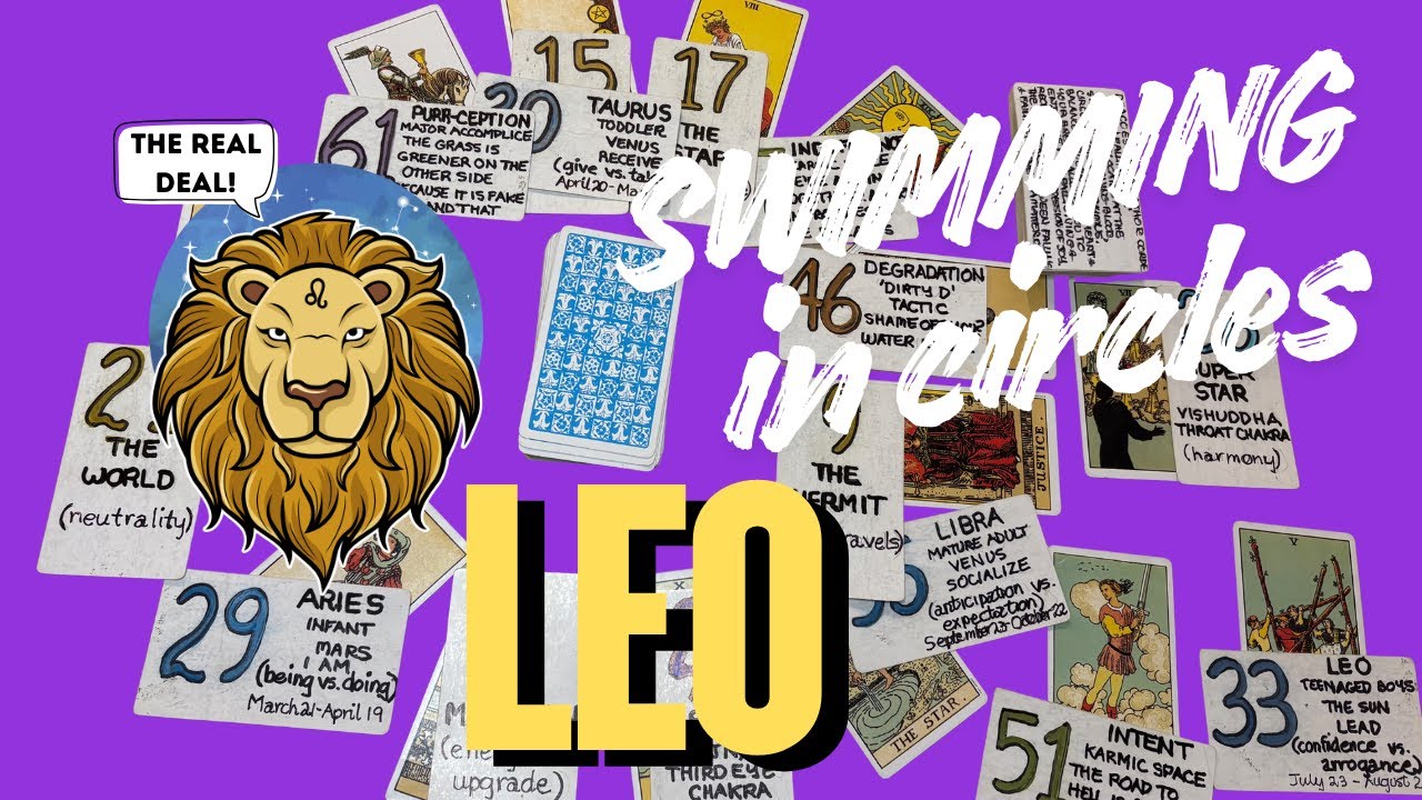 LEO You’re a BIG fish in a little POND it’s TIME to expand your HORIZONS Tarot END/JAN  