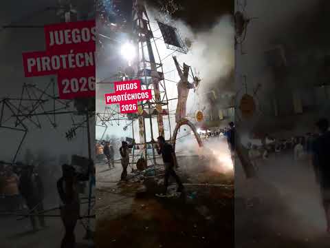 juegos pirotécnicos en honor al Arcángel san Miguel 2026 #viral