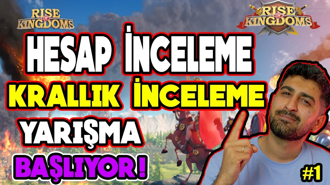 HESAP İNCELEME YARIŞMASI BAŞLADI ! kim en iyi hesaba sahip ?  -  Rise of Kingdoms
