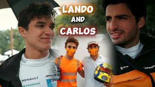 Ландо и Карлос / Наперегонки с ветром (Lando Norris and Carlos Sainz • Formula 1)