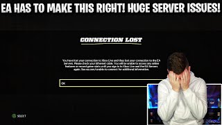EA HAS TO MAKE THIS RIGHT! HUGE SERVER ISSUES! | MADDEN 22 ULTIMATE TEAM