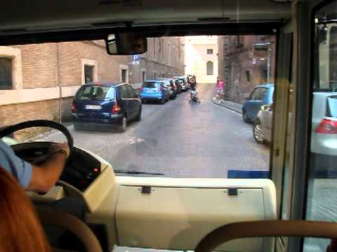 ATAC Rome - TecnoBus Gulliver U.520 electric minibus - YouTube