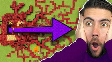 Moving The ENTIRE Nether To The Overworld (250 People!)