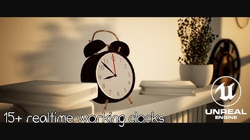 UE4 Realtime Clock Collection l MrKatrina