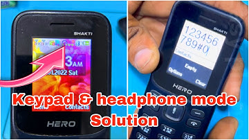lava hero Shakti keypad not working / lava hero headphone mode solution / lava keypad problem