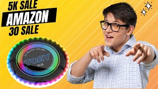 TOSY 16 Million Color Flying Disc 36 RGB LEDs, Extremely Bright, Smart Modes, Countle Amazon Product