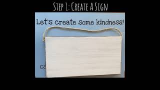 Plant a kindness rock inspiration garden
