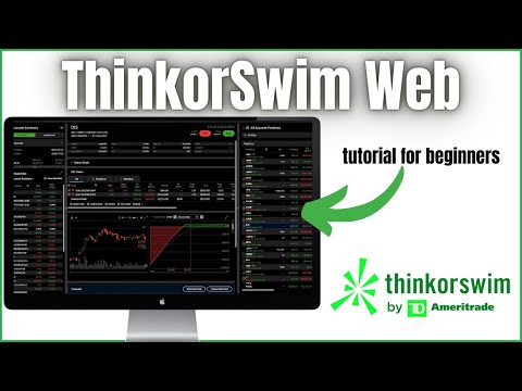 ThinkorSwim Web Tutorial for Beginners | TOS Web