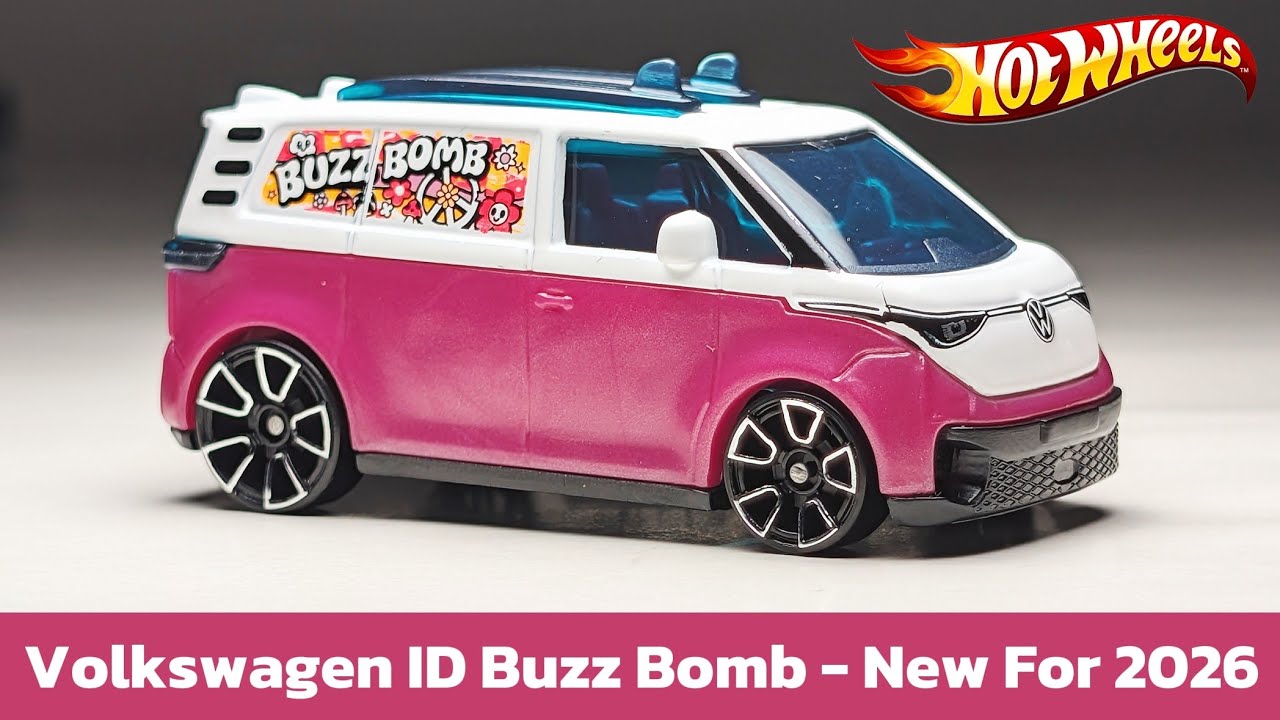 未開封品！VW特注1/43 Volkswagen ID. Buzz Hotwheels Volkswagen ID