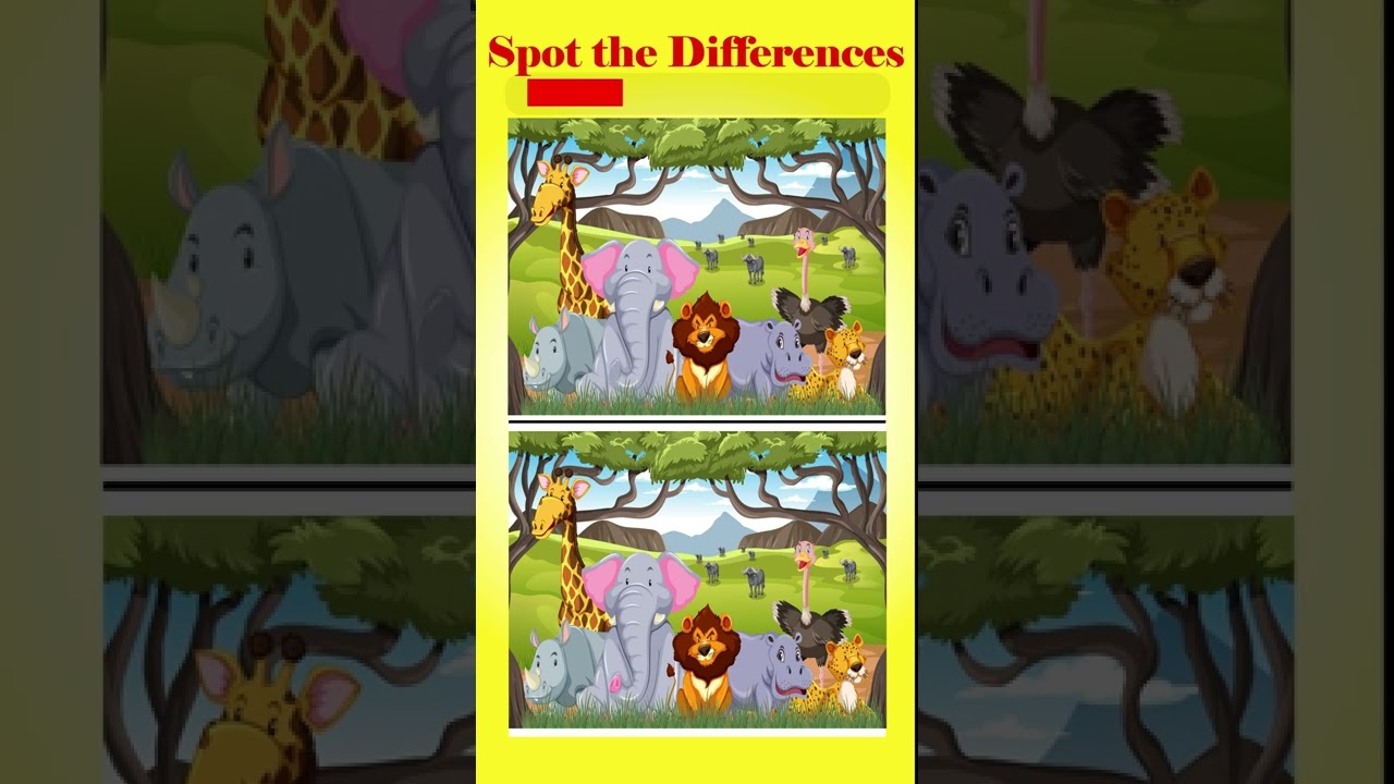 Spot the Differences| Spot the Odd