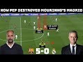 The Day Pep Destroyed Mourinho's Madrid | Barcelona 5-0 Real Madrid Tactical Analysis| Pep vs Jose