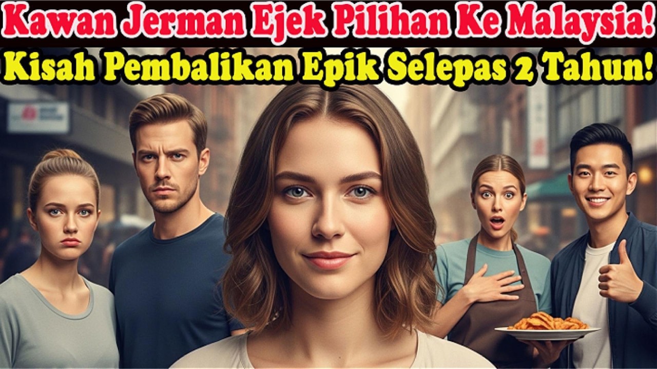 Rakan Jerman Yang Hina Keputusan Kami Ke Malaysia, 2 Tahun Kemudian Isteri Jerman Ku Balas Epik!