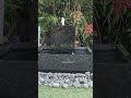 Luxury Water Feature Hand-carved out of solid Granite for Modern Spaces #granitefountain #fountain