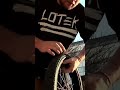 How to get home on a flat tire #bmx