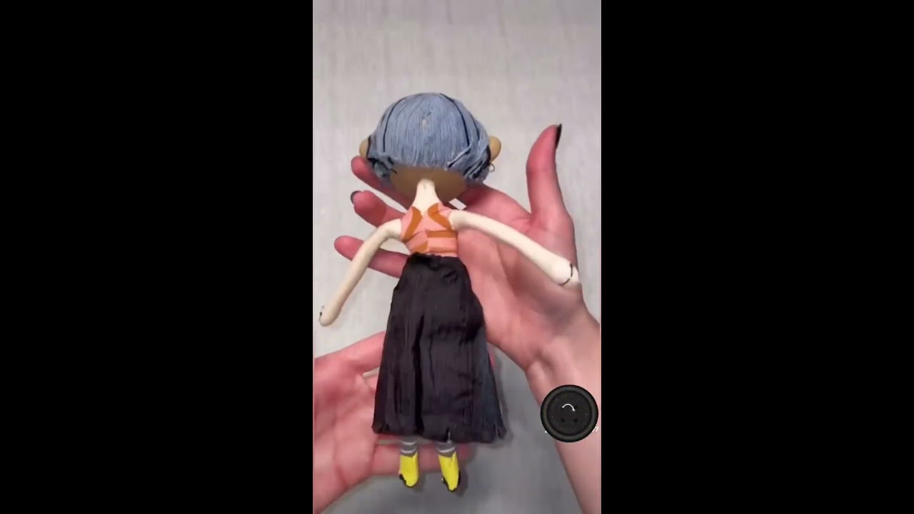 Love This Doll Coraline Laika Spooky Halloween Horror Toy Collectible Shorts Short