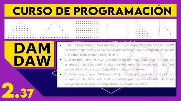 JAVA: Ejercicios resueltos FIGURAS ☕ DAM - DAW