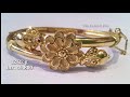 Latest Gold Noya Bangle Design with Weight and Price