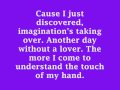 Britney Spears- Touch of my hand lyrics