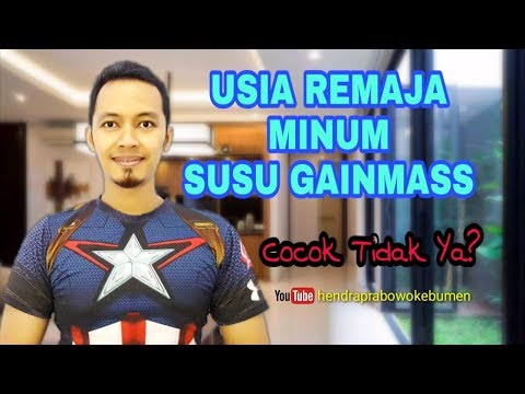 BOLEHKAH USIA REMAJA MINUM SUSU GAINMASS DAN APA EFEK SAMPINGNYA JIKA TETAP MEMINUMNYA