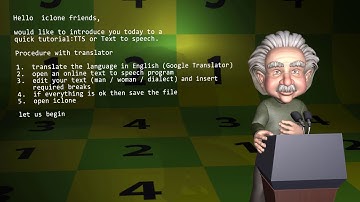 iclone 7 tutorial   - TTS - text to speech