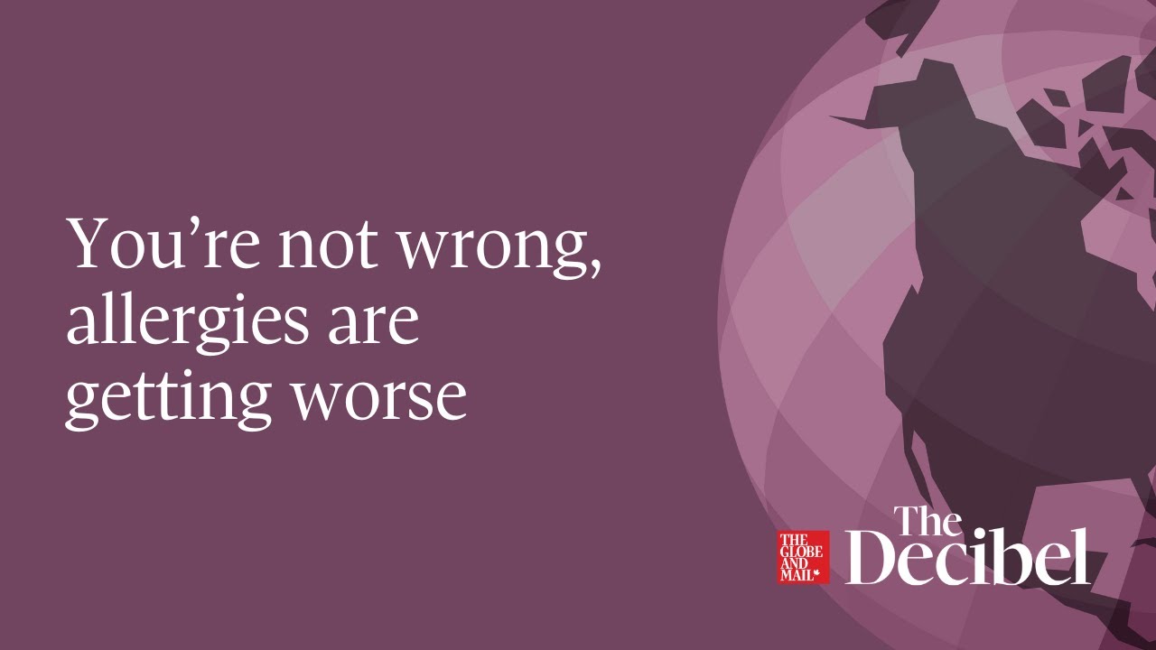 You’re not wrong, allergies are getting worse - #podcast - YouTube