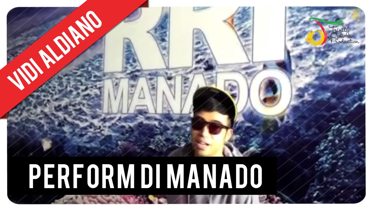 Vidi Aldiano Perform di Manado