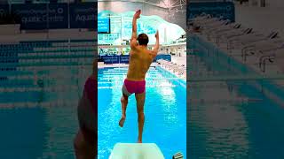 Sam Fricker diving