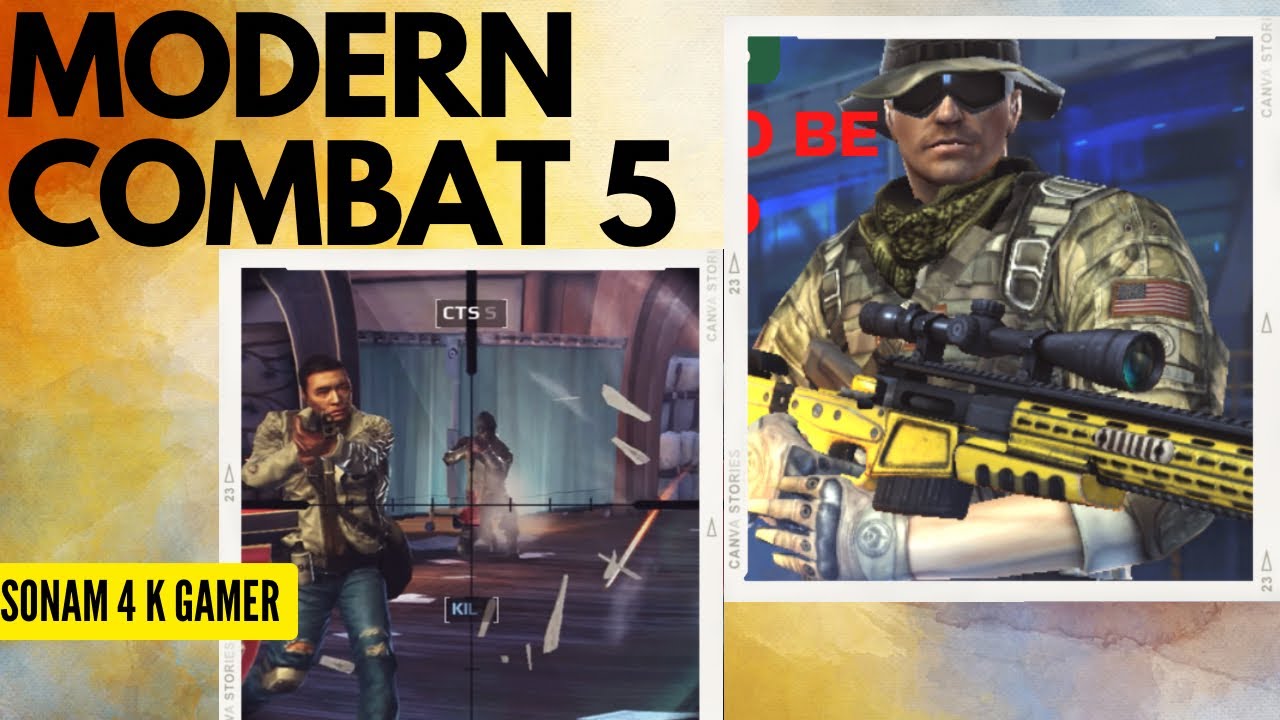 Download Modern Combat 5 Blackout Gameplay on Android and iOS