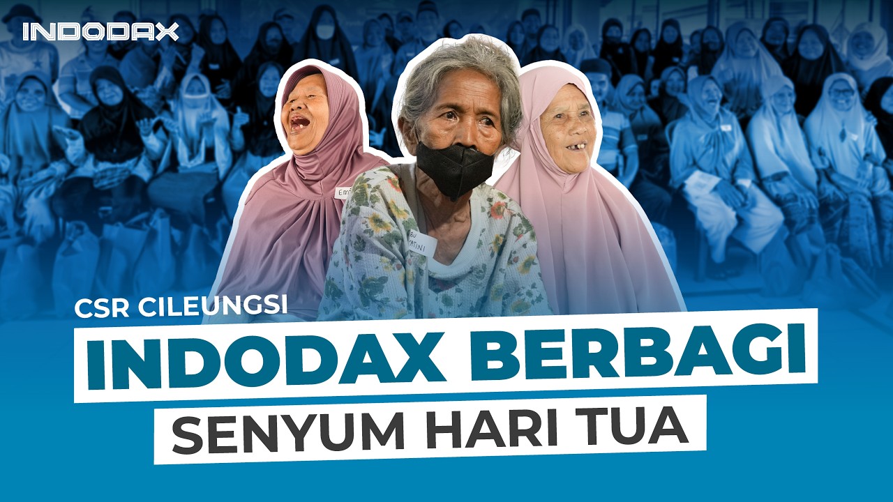 CSR Ramadan Indodax Berbagi dengan 50 Lansia Pasar Cileungsi