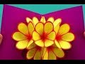 DIY 3D ОТКРЫТКИ \ МОЖНО ИСПОЛЬЗОВАТЬ на  ДЕНЬ МАТЕРИ, ДЕНЬ РОЖДЕНИЯ, 8 МАРТА/цветы из бумаги