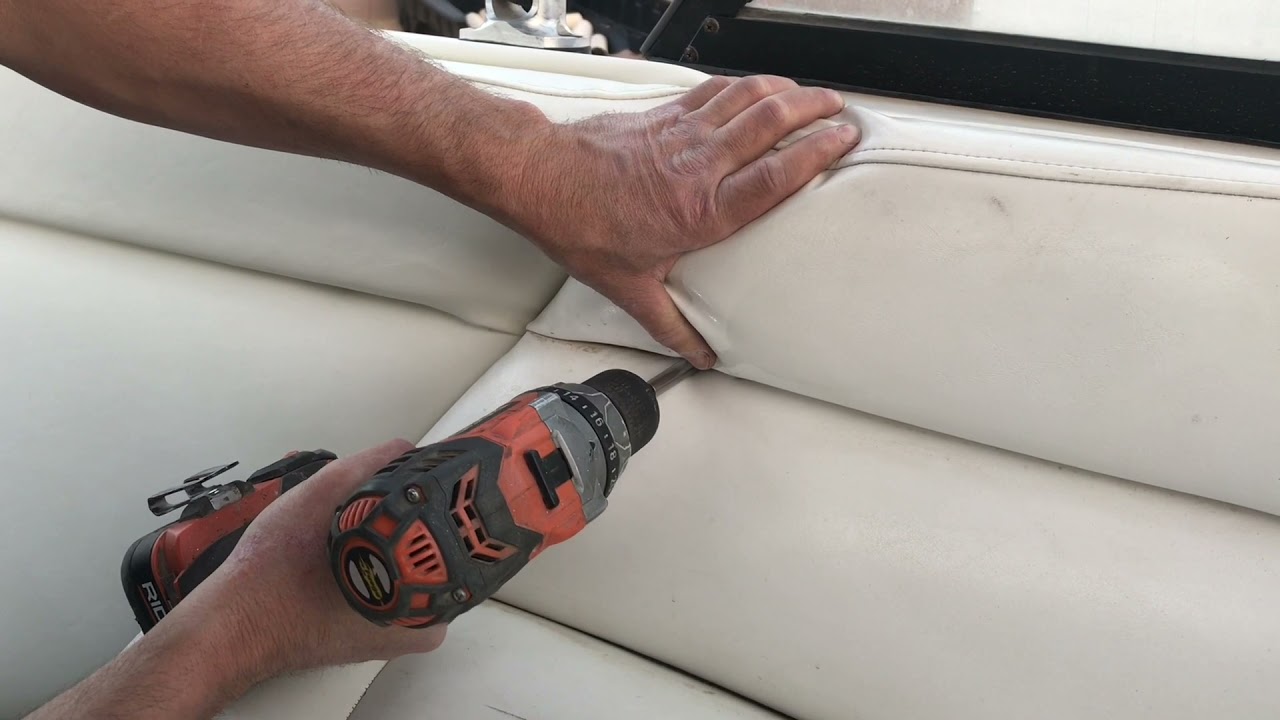 How To Remove Bowrider Cushions