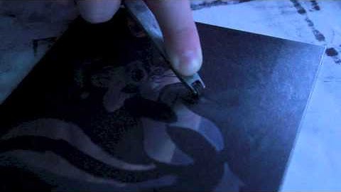 Using a Roulette - Etching Video Other Processes