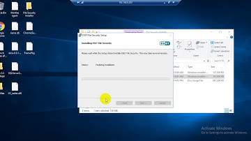 How to install eset file security