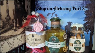 Skyrim Alchemy Part II  Making Potions and Ingredients for Your Home
