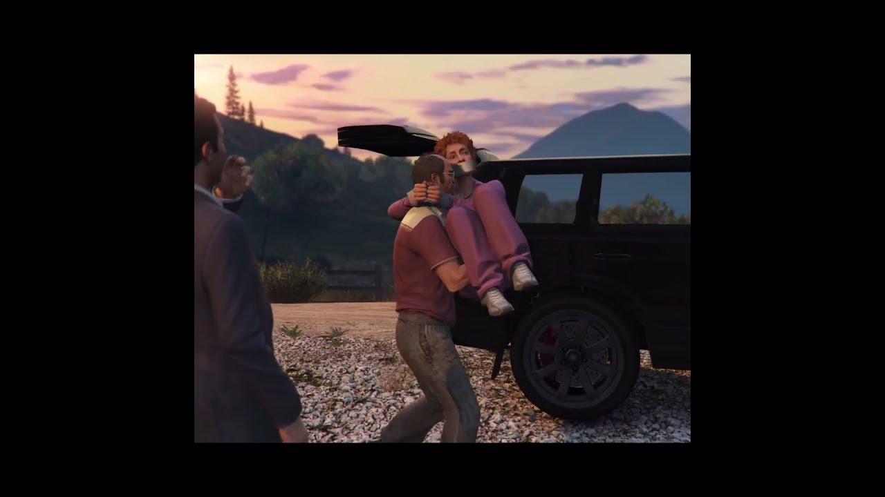 TREVOR KIDEEPED MARTIN MADRASO WIFE #gta #shorts - YouTube