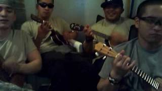 Video thumbnail of "darcies lullaby on the ukulele"