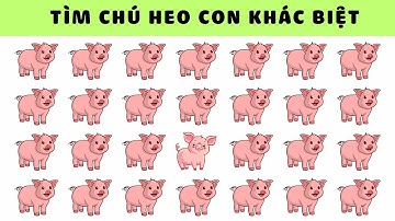 Tìm Điểm Khác Biệt Chủ Đề Động Vật Nông trại | Thử Tài Tinh Mắt Bé Yêu| Nguyễn Thị Lan Anh