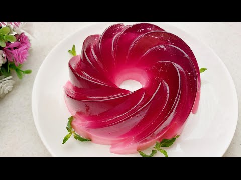 طرز تهیه ژله بستنی آسان ساده و بسیار خوشمزه با تمام نکات      