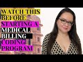 ADVICE BEFORE STARTING A MEDICAL BILLING AND CODING PROGRAM | MEDICAL CODING WITH BLEU