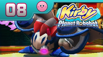 Kirby: Planet Robobot (English) - Part 8: Mecha Knight #M-7110! | RasouliPlays