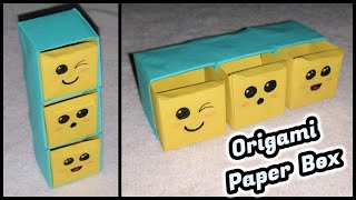 Portaoggetti Origami Diy Storage Box Diy Paper Craft Idea Step By Step Tutorial