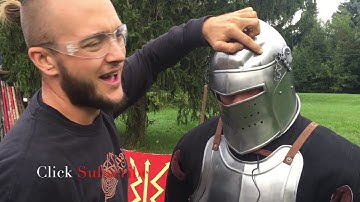 Weapons vs Helmets | Testing | Kult of Athena