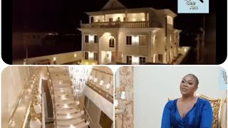 WATCH: Nigeria Lady's Gift To Herself Beautiful Massive Mansion To Mark Her 35th Birthday.