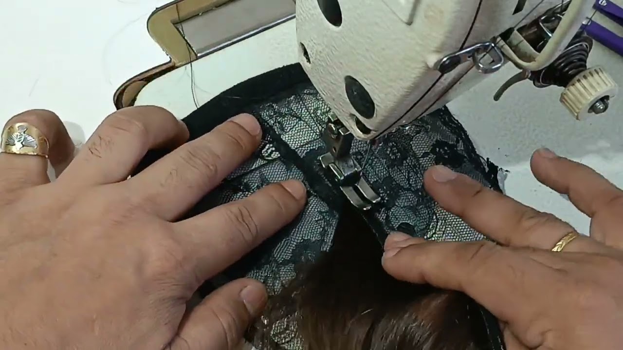 COMO FAZER PERUCA DE CABELO HUMANO, ACABAMENTO INVISÍVEL.