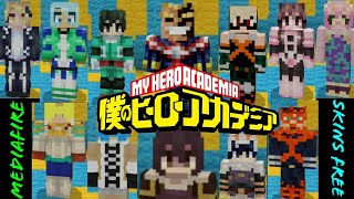 Minecraft PE:My Hero Academia All Hero Skin Pack [Download Now] screenshot 2
